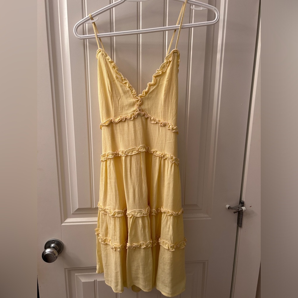 Love Tree Yellow Dress